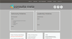 Desktop Screenshot of consultameta.com