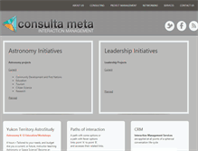 Tablet Screenshot of consultameta.com
